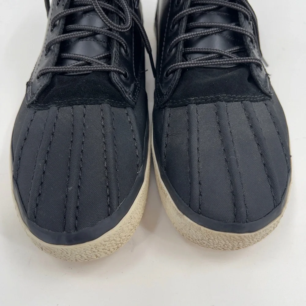 Vans Sk8-Hi Del‎ Pato MTE Mens Duck Boot Black Leather Suede All Weather 11